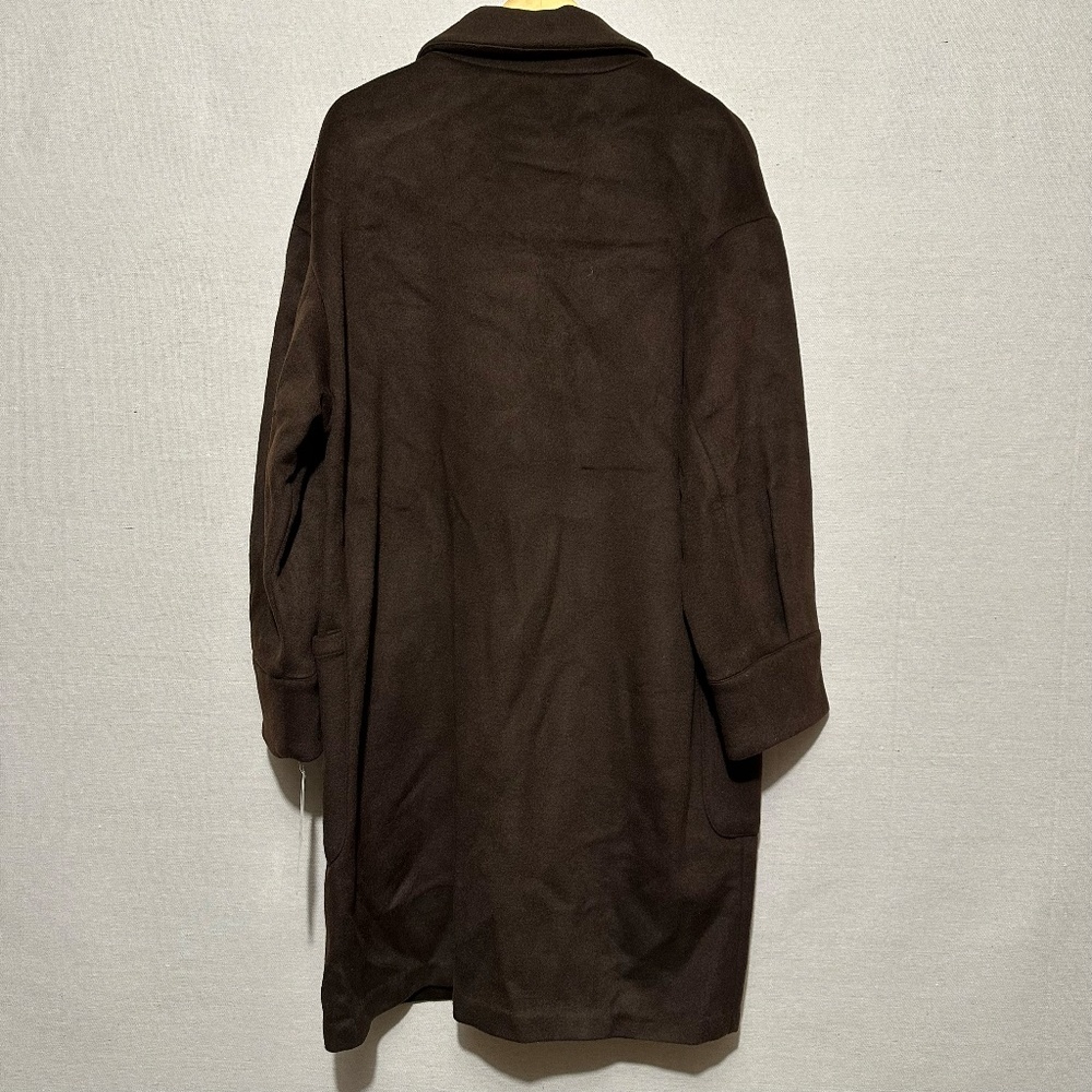 NWT Bernie by Bernardo Oversized Wool Blend Coat - size XL - Picture 2 of 7
